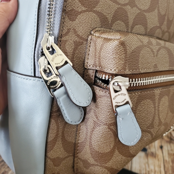 Coach Backpack Charlie Leather Medium - Picture 11 of 13